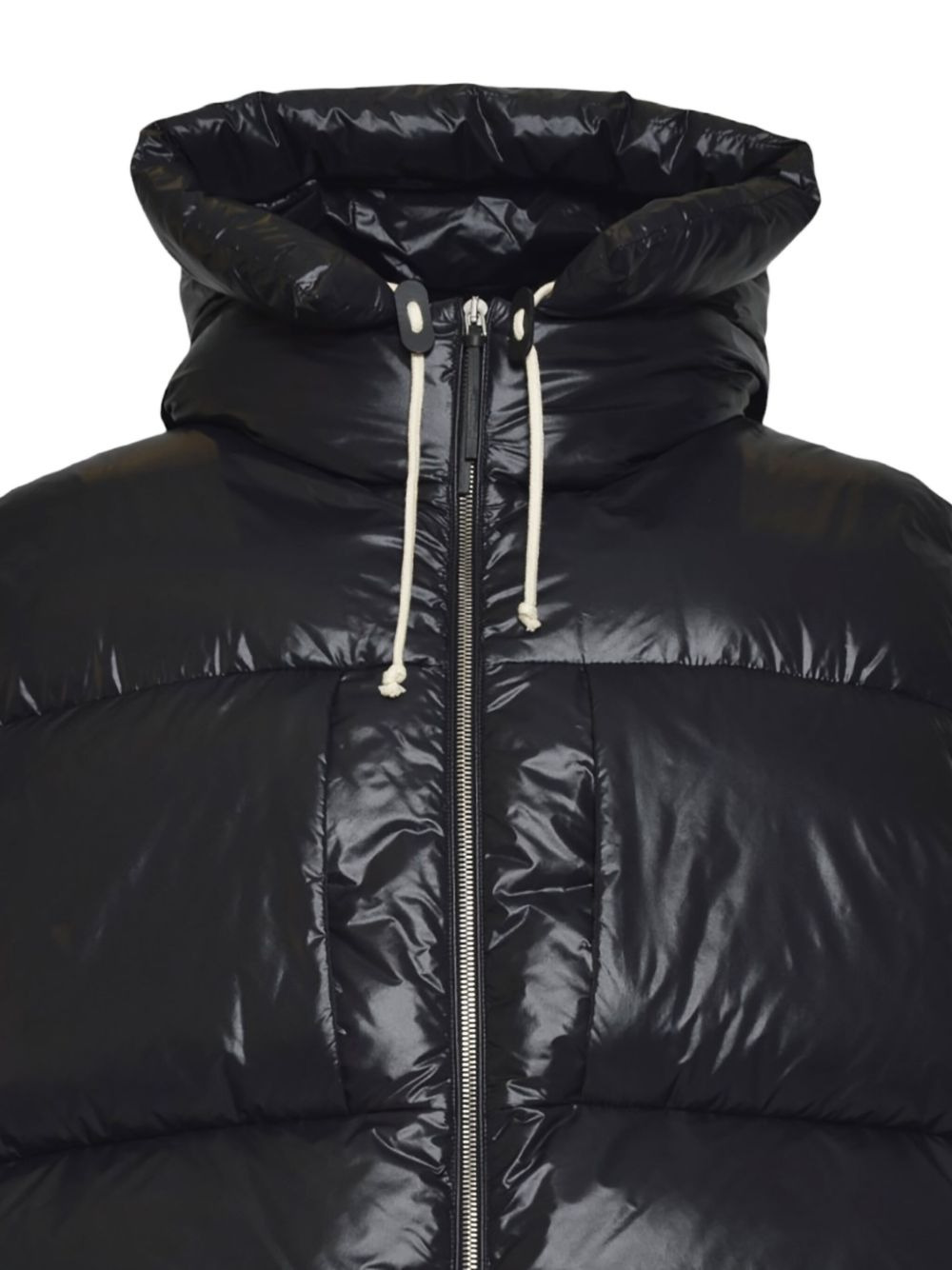 hooded zip gillet - 3