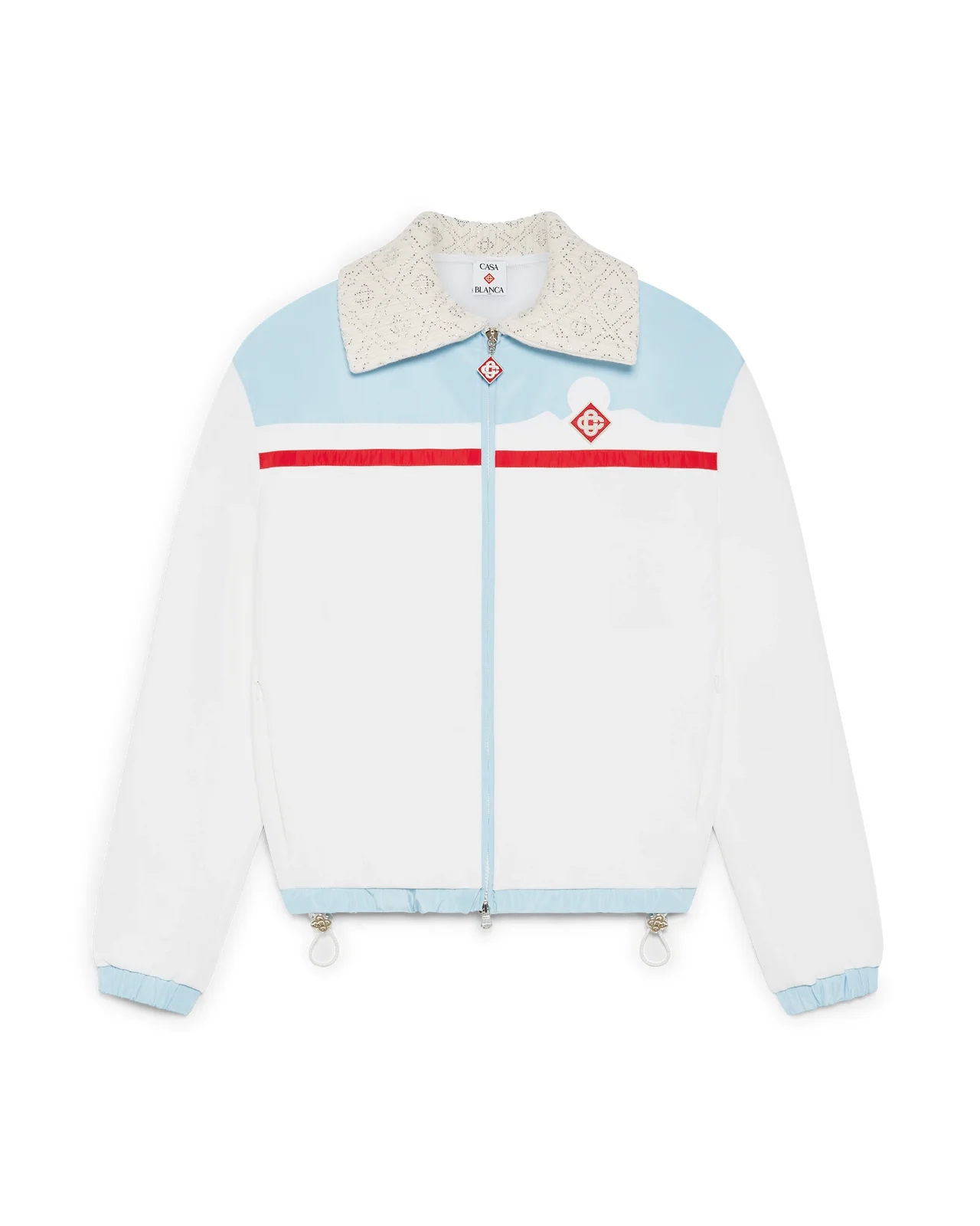 Women's Hybrid Ski Track Jacket | Casablanca Paris - 1