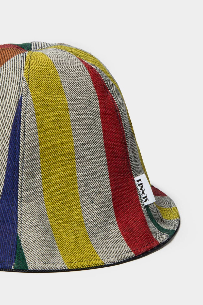 BELLIDENTRO REVERSIBLE BUCKET / denim multicolor 6