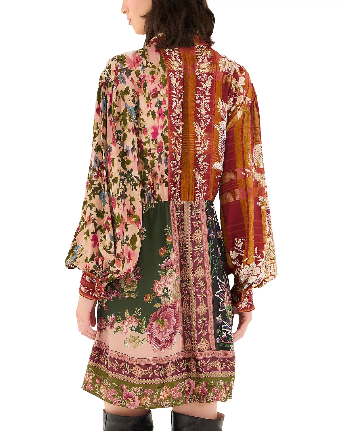 Winter Garden Mini Dress - 5