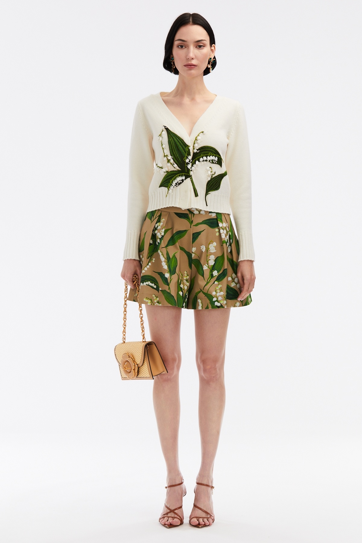RAFFIA WOVEN TRO BAG - 2