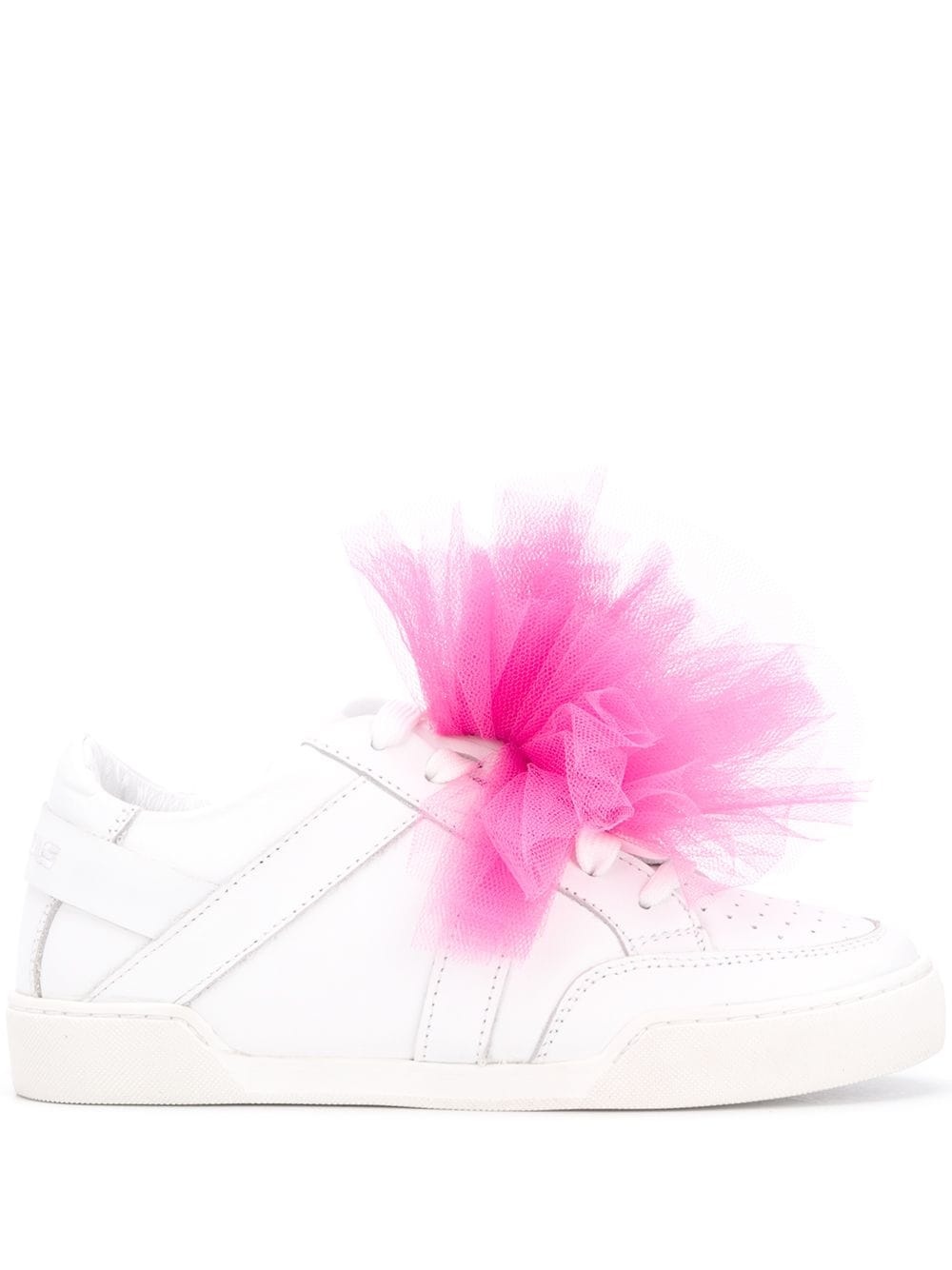 tulle detail sneakers - 1