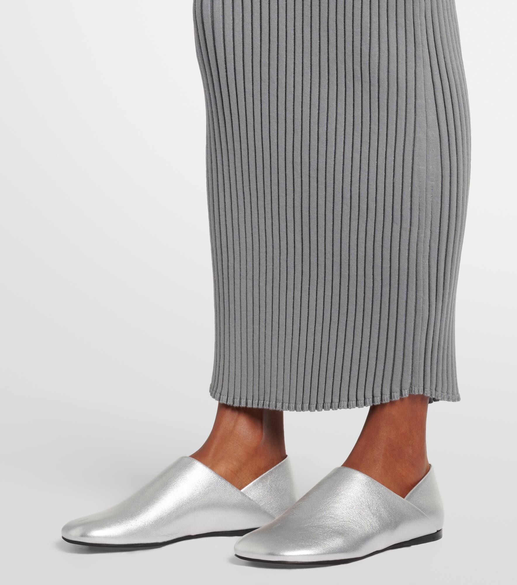 Ribbed-knit maxi dress - 5