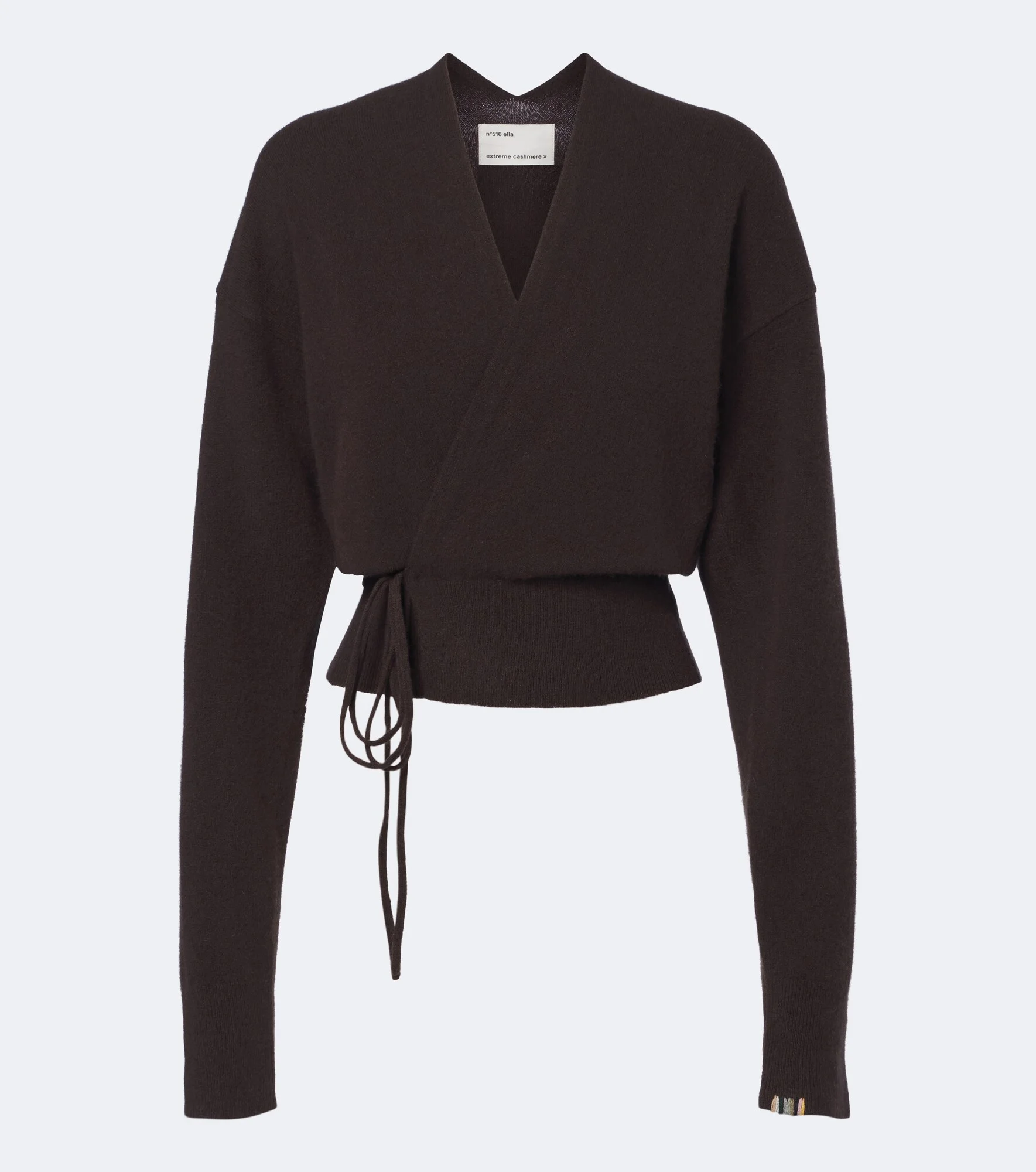 N°516 Ella cashmere-blend wrap cardigan - 1
