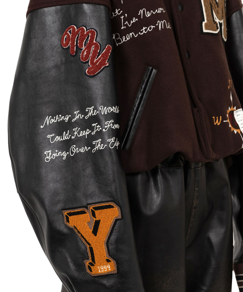 Roll-up Hem Stadium Jacket 17