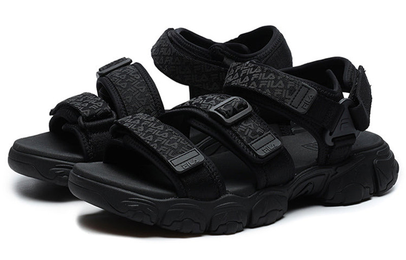 FILA FILA Fluid Sandals 'Black' F12M226408FBK outlook