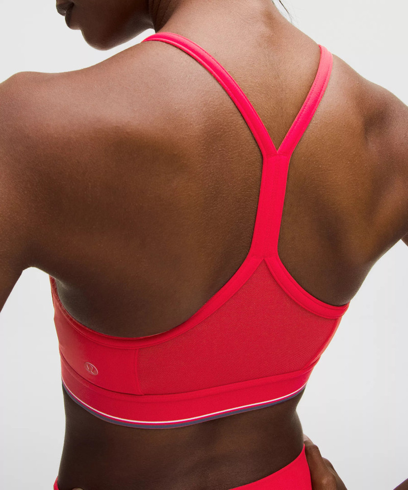 Flow Y Mid-Support Bra Logo *B/C Cup 5