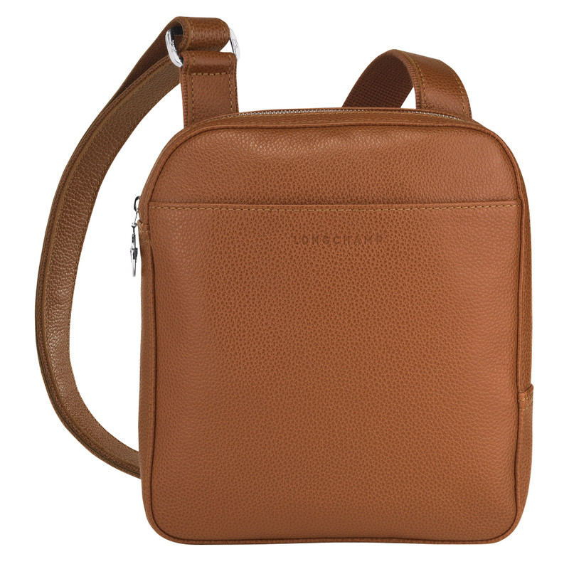 Le Foulonné XS Crossbody bag Caramel - Leather 1
