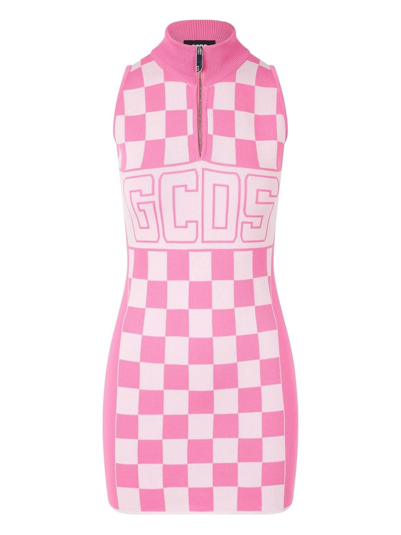 logo-print minidress 1