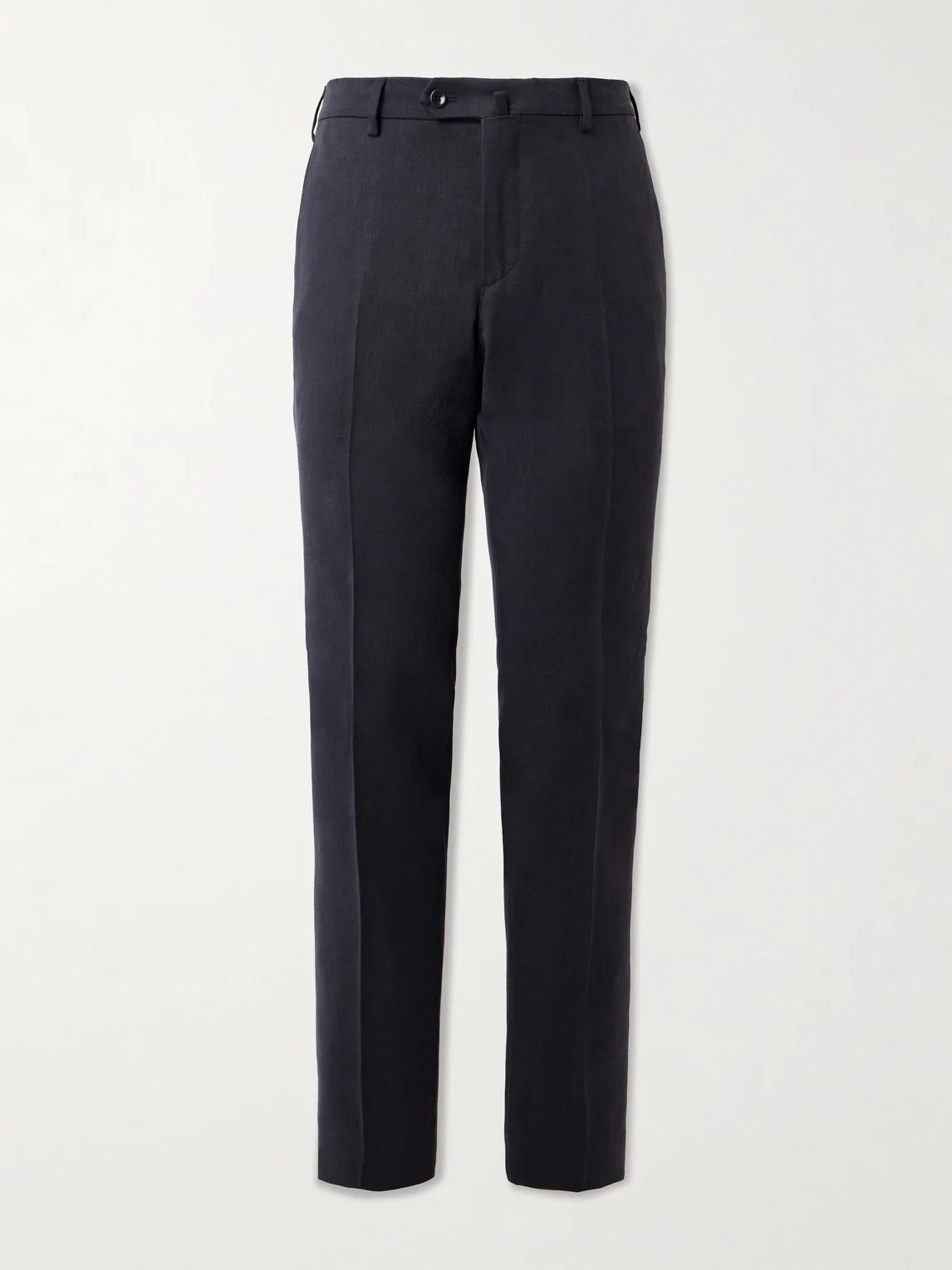 Pantaflat Slim-Fit Straight-Leg Linen-Twill Suit Trousers - 1