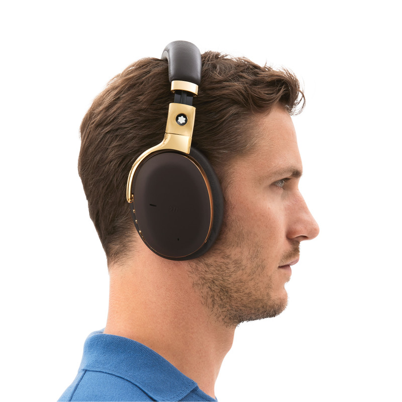 Montblanc MB 01 Over-Ear Headphones Brown 4