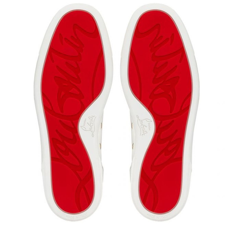 Christian Louboutin Louis Junior Spikes 2022 N White outlook