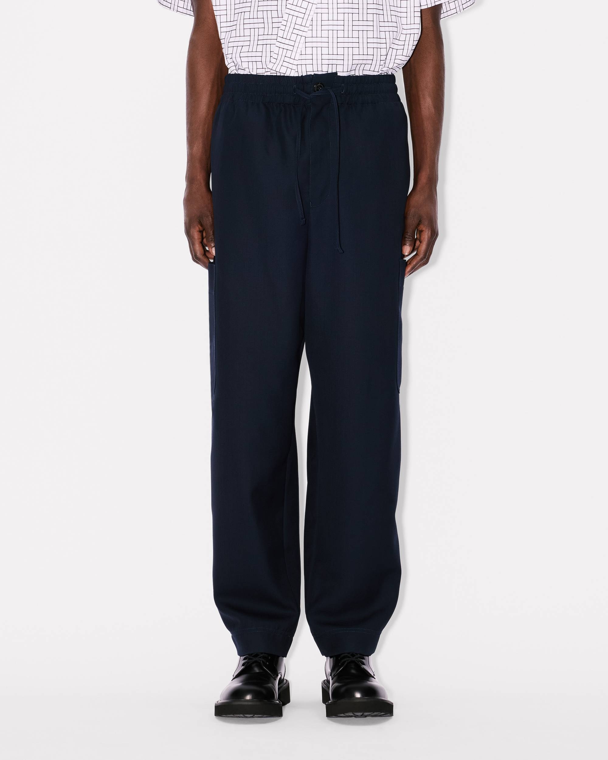 Cargo jogpants in virgin wool - 4