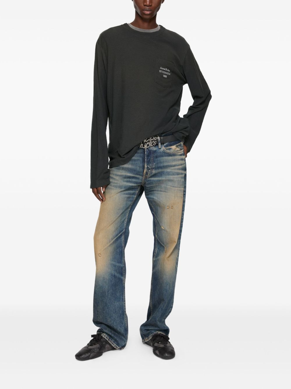 pocket-detail long-sleeve T-shirt - 3