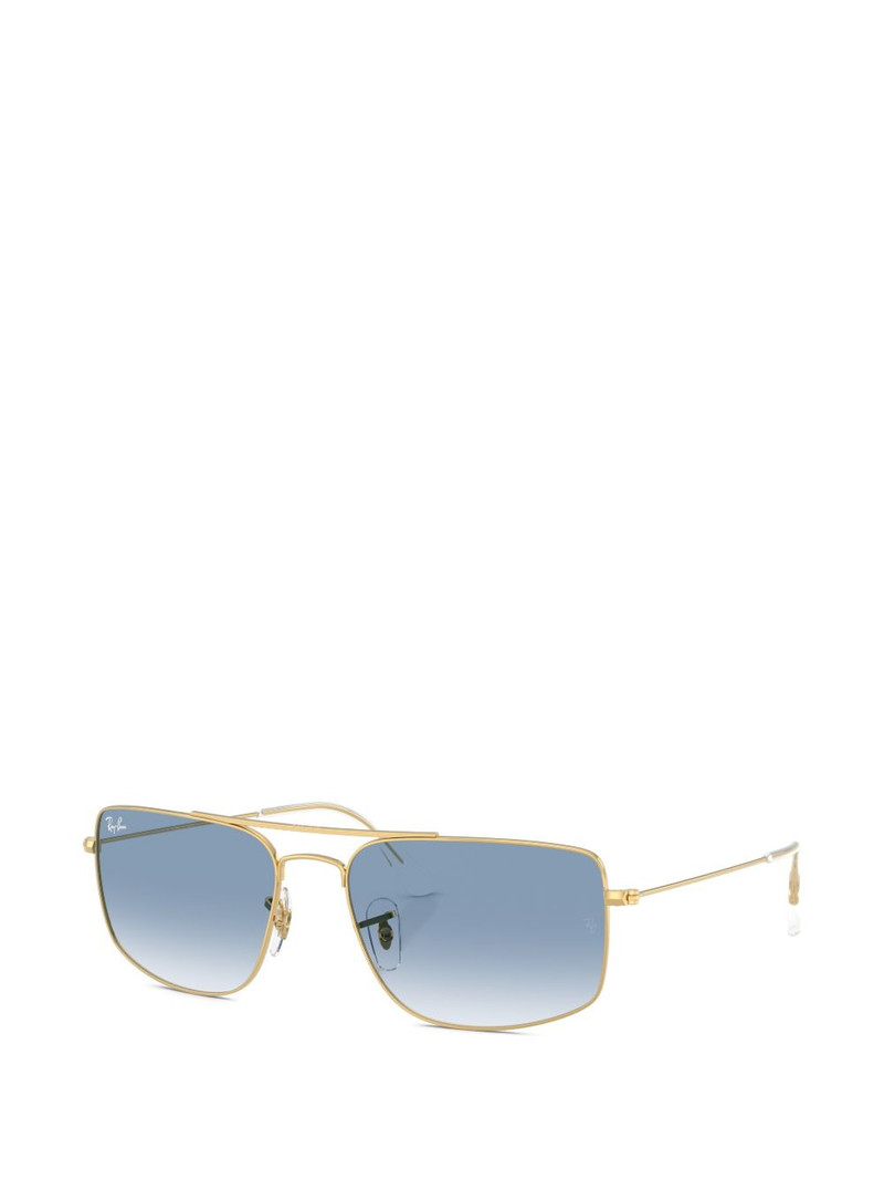 Ray-Ban rectangle metal sunglasses outlook