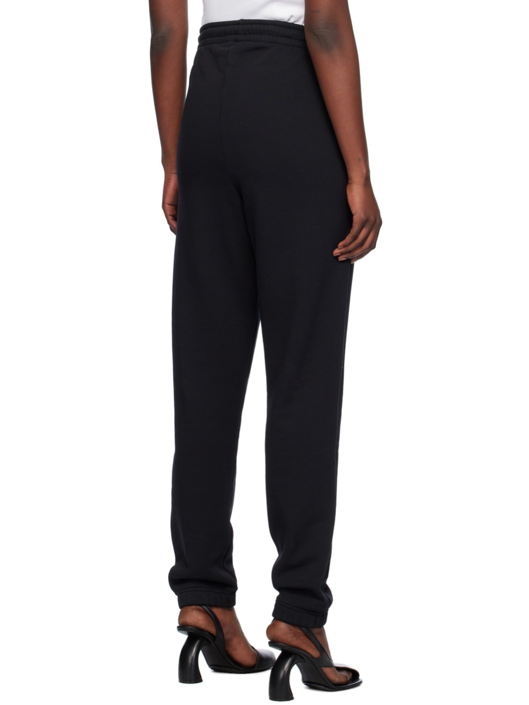 Black Drawstring Sweatpants - 3
