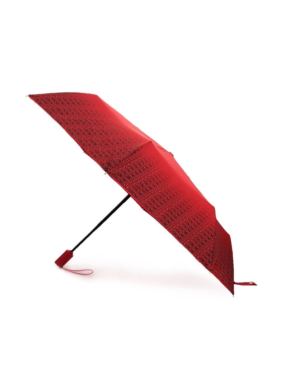 gradient logo-print folding umbrella - 3