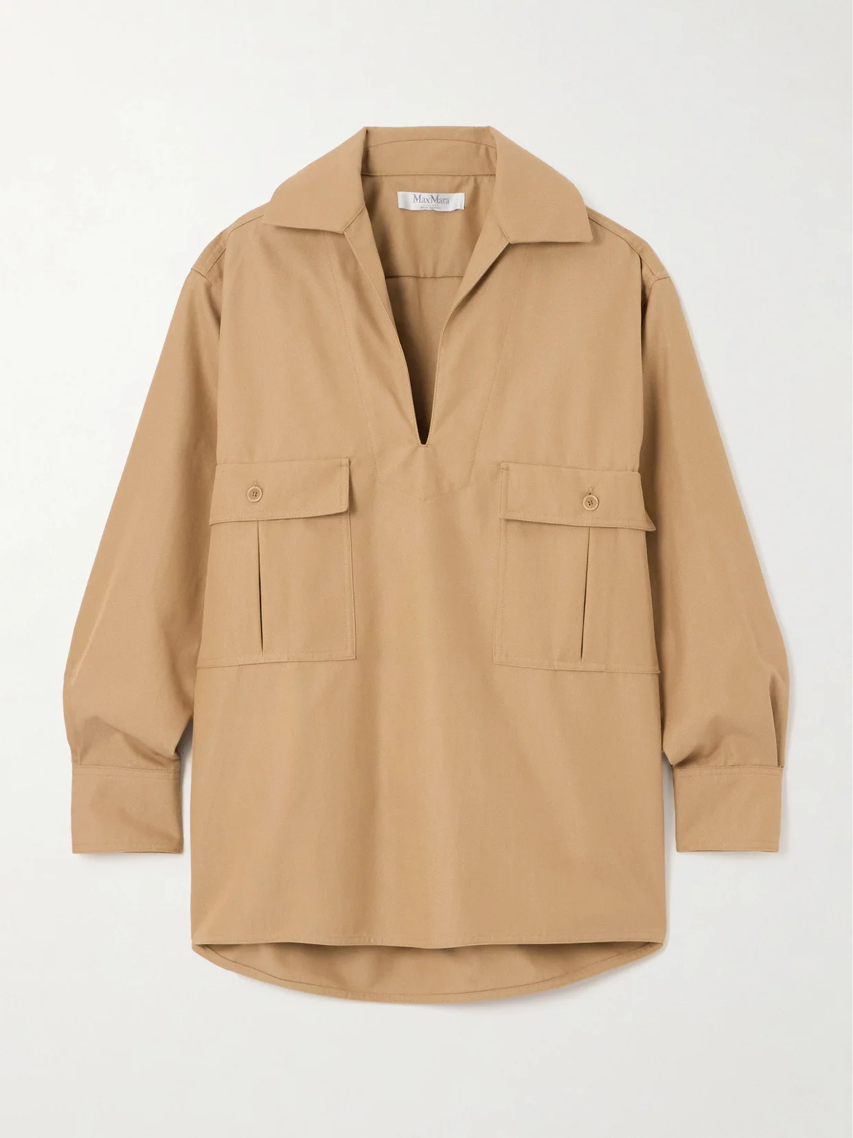 Ulrico Cotton-canvas Shirt - 1