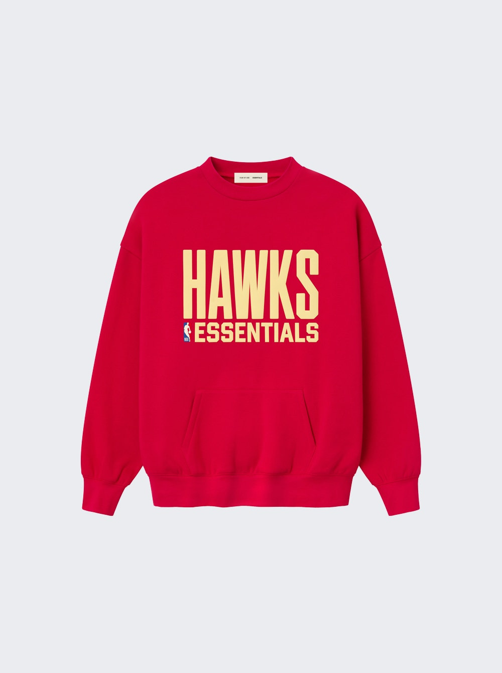 Atlanta Hawks Crewneck Sweatshirt Red - 1