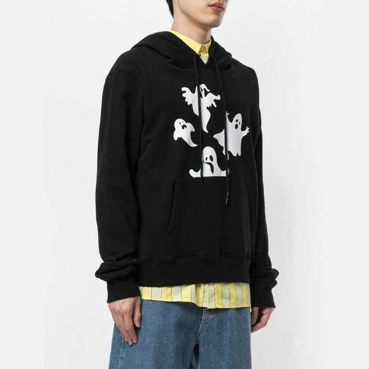 Off-White Ghost Mens Logo Long Sleeve Sweater OMBB034E20FLE0061001 - 2