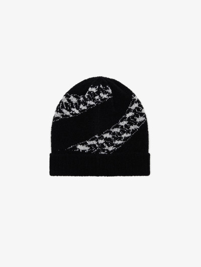 Givenchy GIVENCHY chain beanie in jacquard outlook