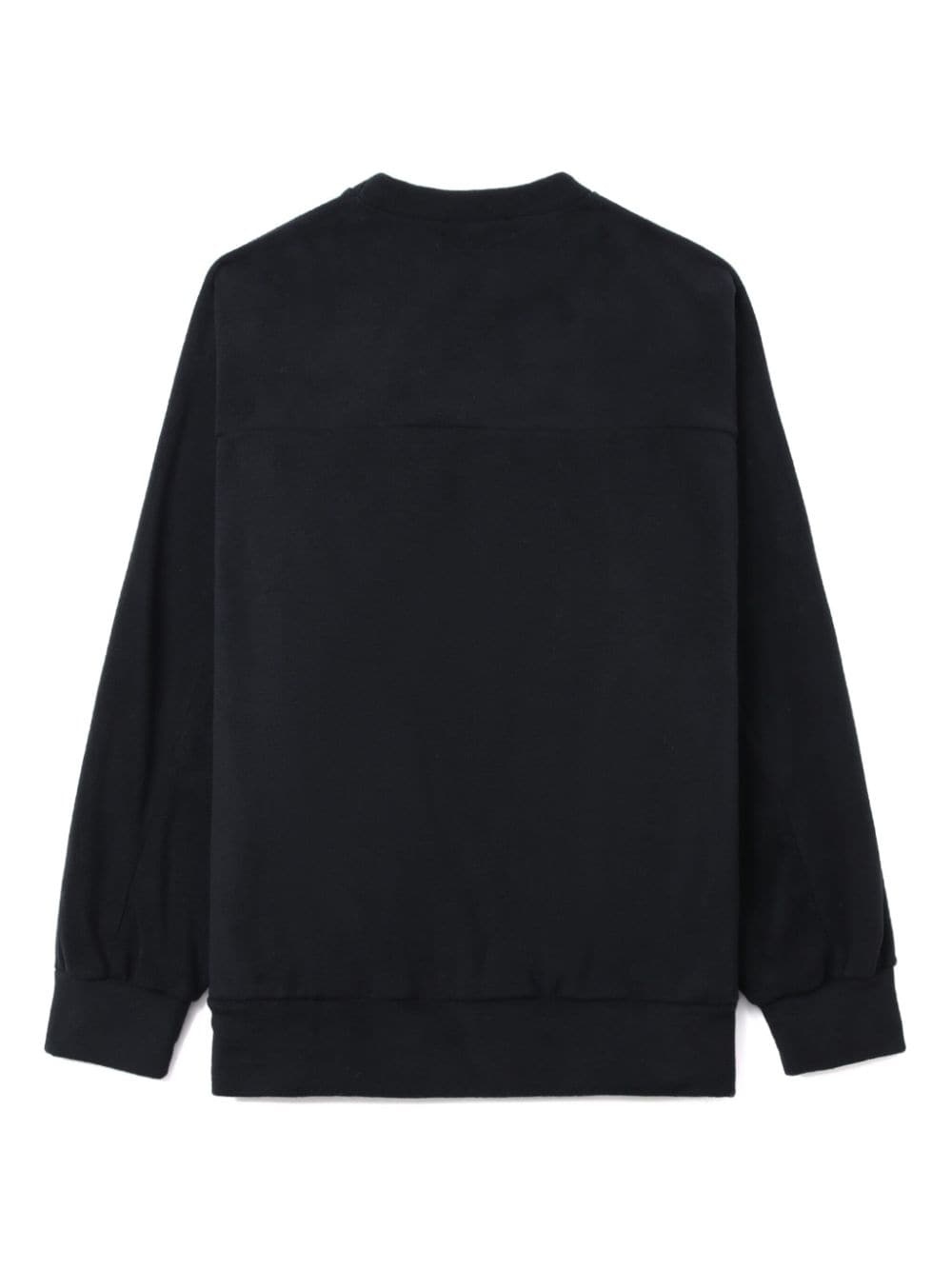 embroidered-motif crew-neck sweatshirt - 6