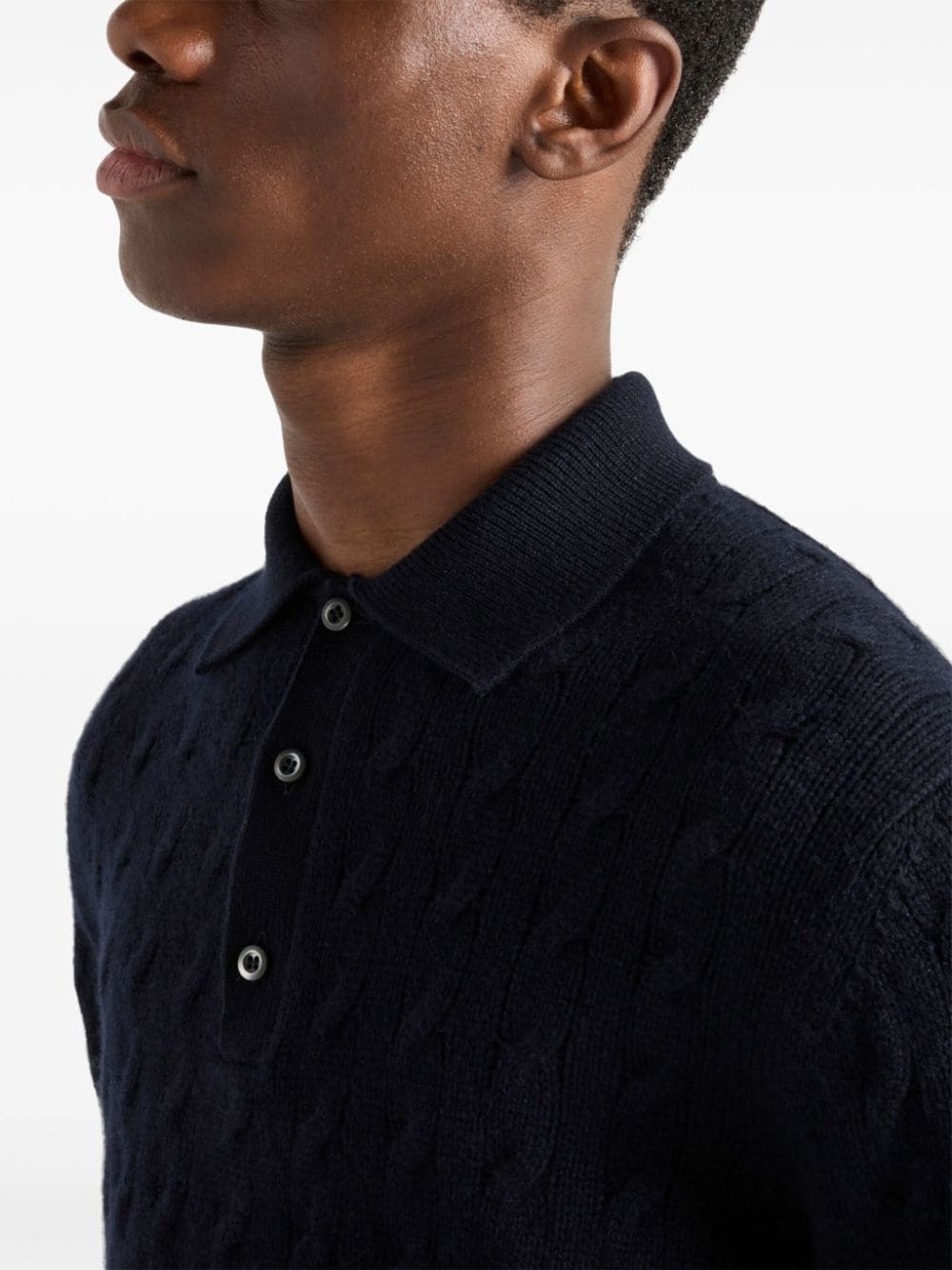 cashmere polo shirt - 6