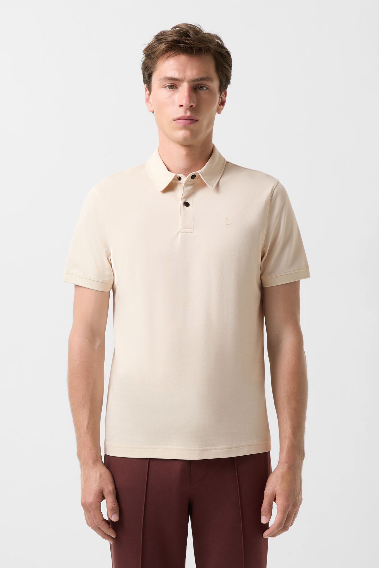 Timo polo shirt in Cream - 2