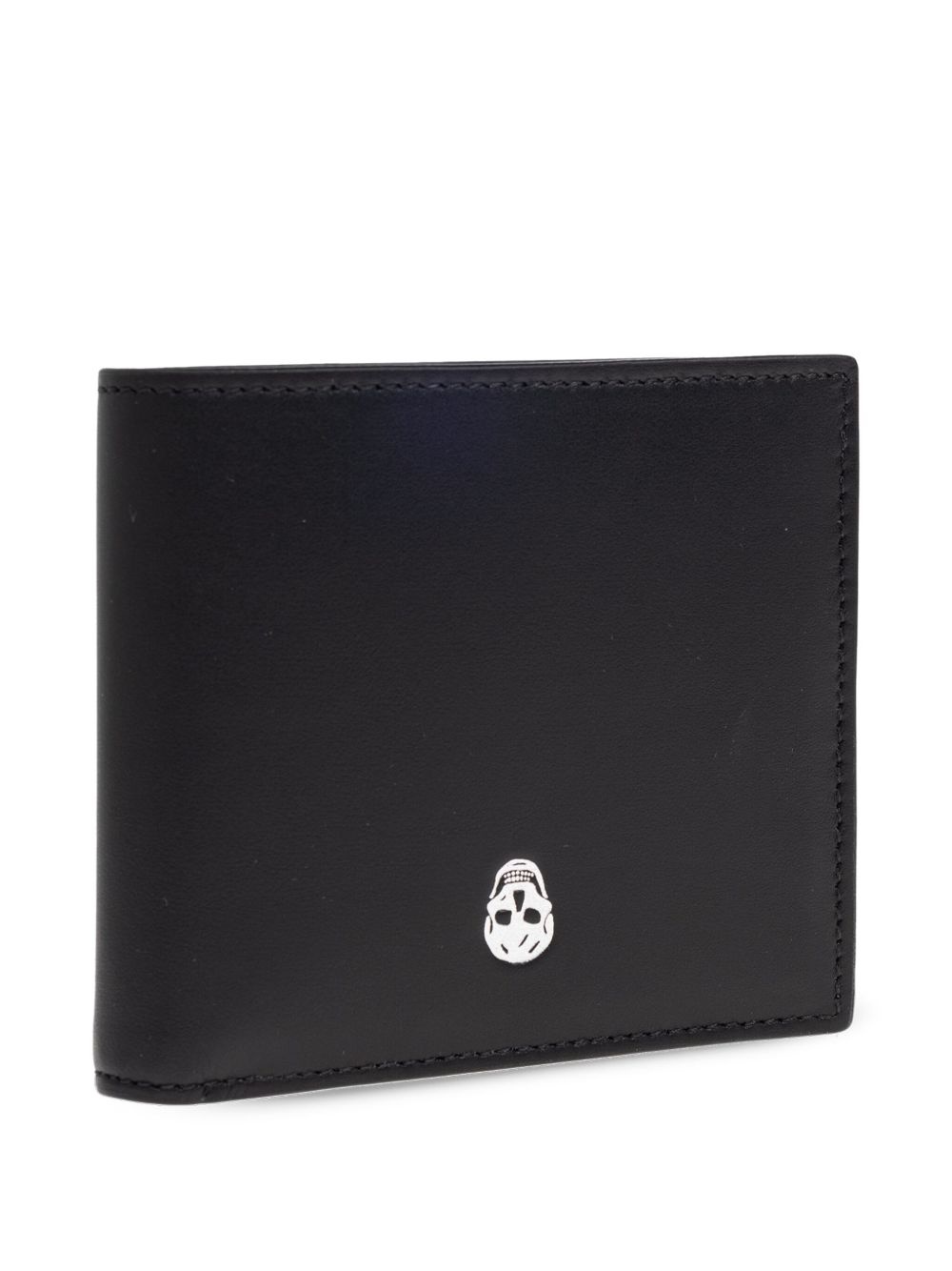 skull-plaque bi-fold wallet - 3