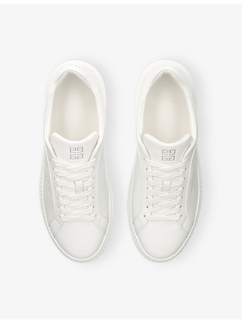 G Set Elastic Leather Low-Top Trainers - 2