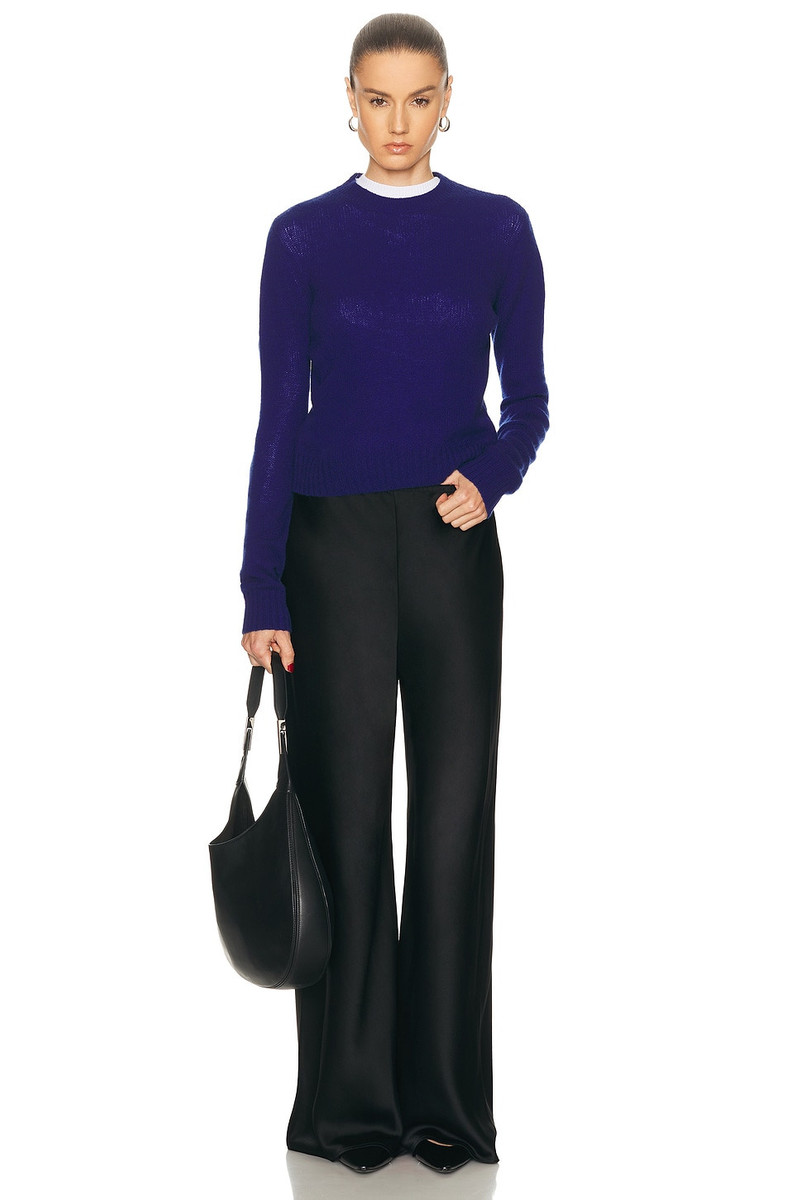 Enza Costa Cashmere Easy Long Sleeve Crewneck Sweater outlook