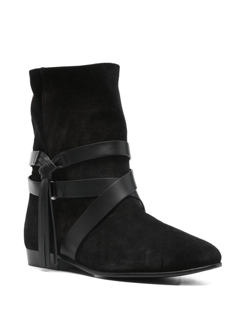 Isabel Marant Rejen tassel boots outlook