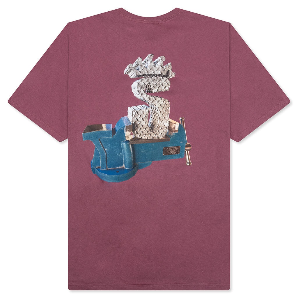 TUFF STUFF TEE - BERRY - 2