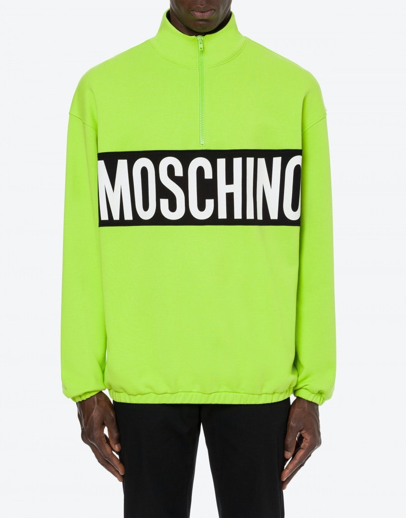 Moschino LOGO BAND ORGANIC COTTON SWEATSHIRT outlook