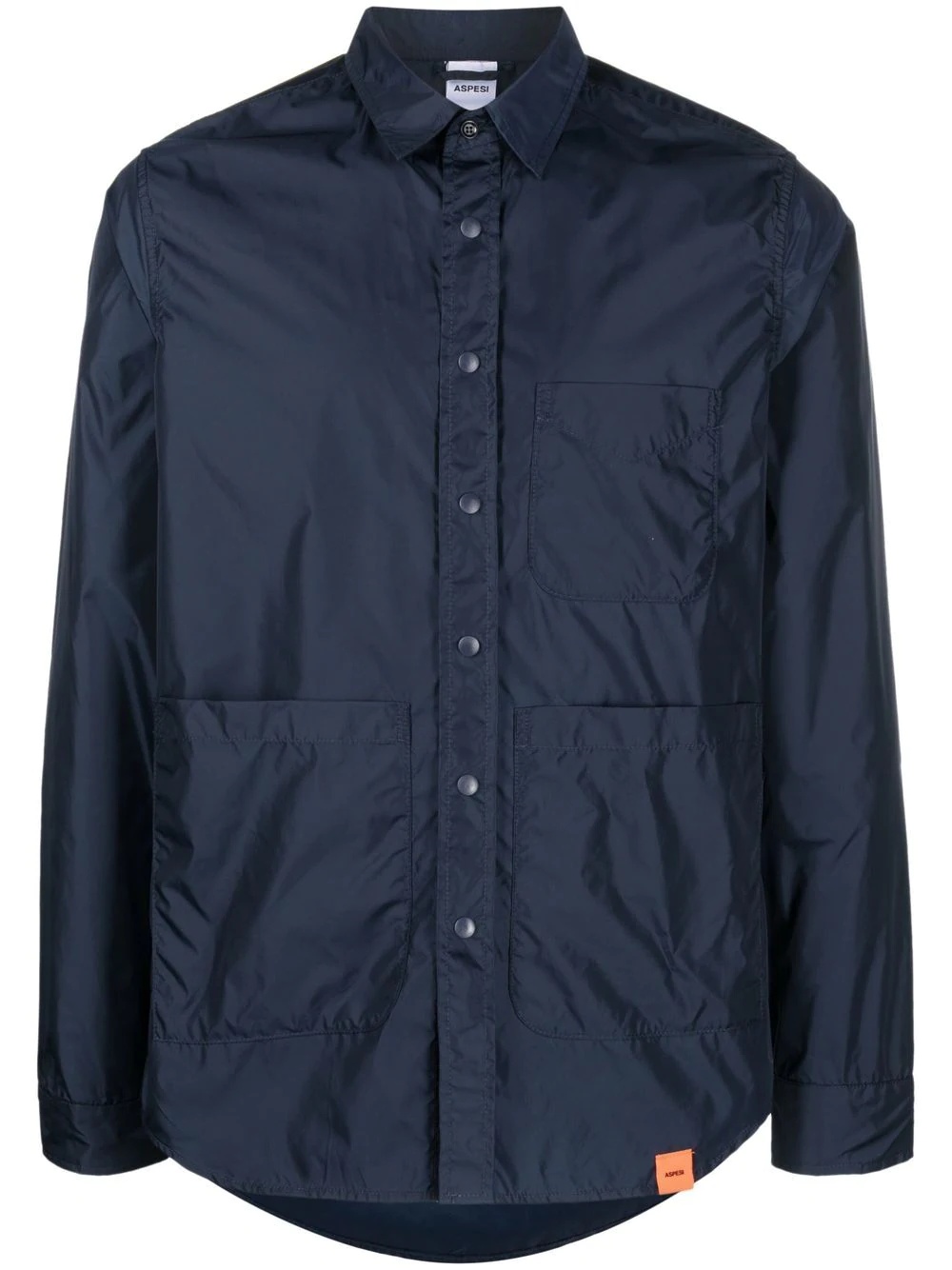 shine finish shirt jacket - 1