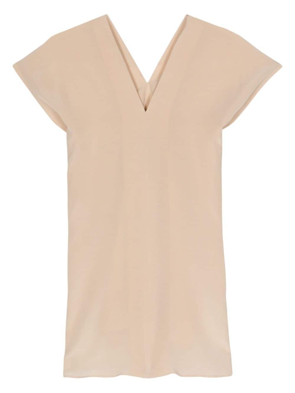 cady silk top - 2