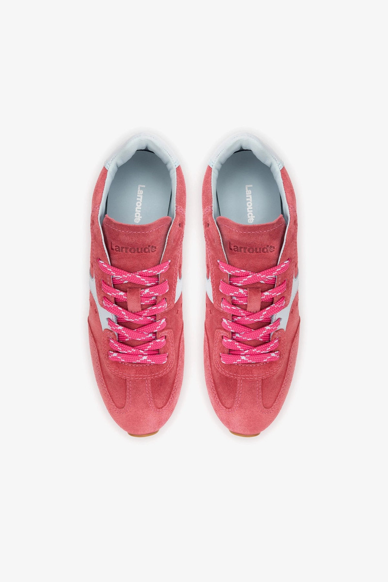 Stella Sneaker In Lampone Suede 8