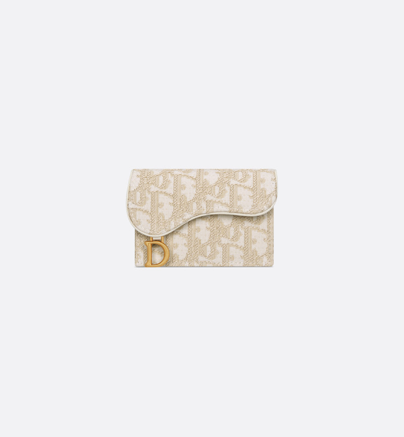 Saddle Bloom Card Holder 1