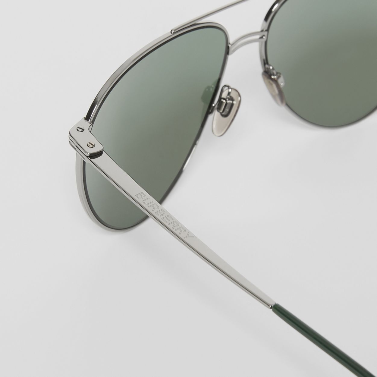 Top Bar Detail Pilot Sunglasses - 2