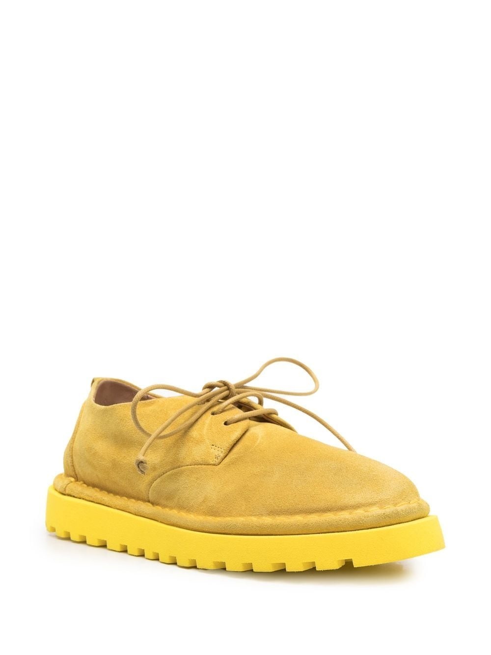 lace-up suede brogues - 2