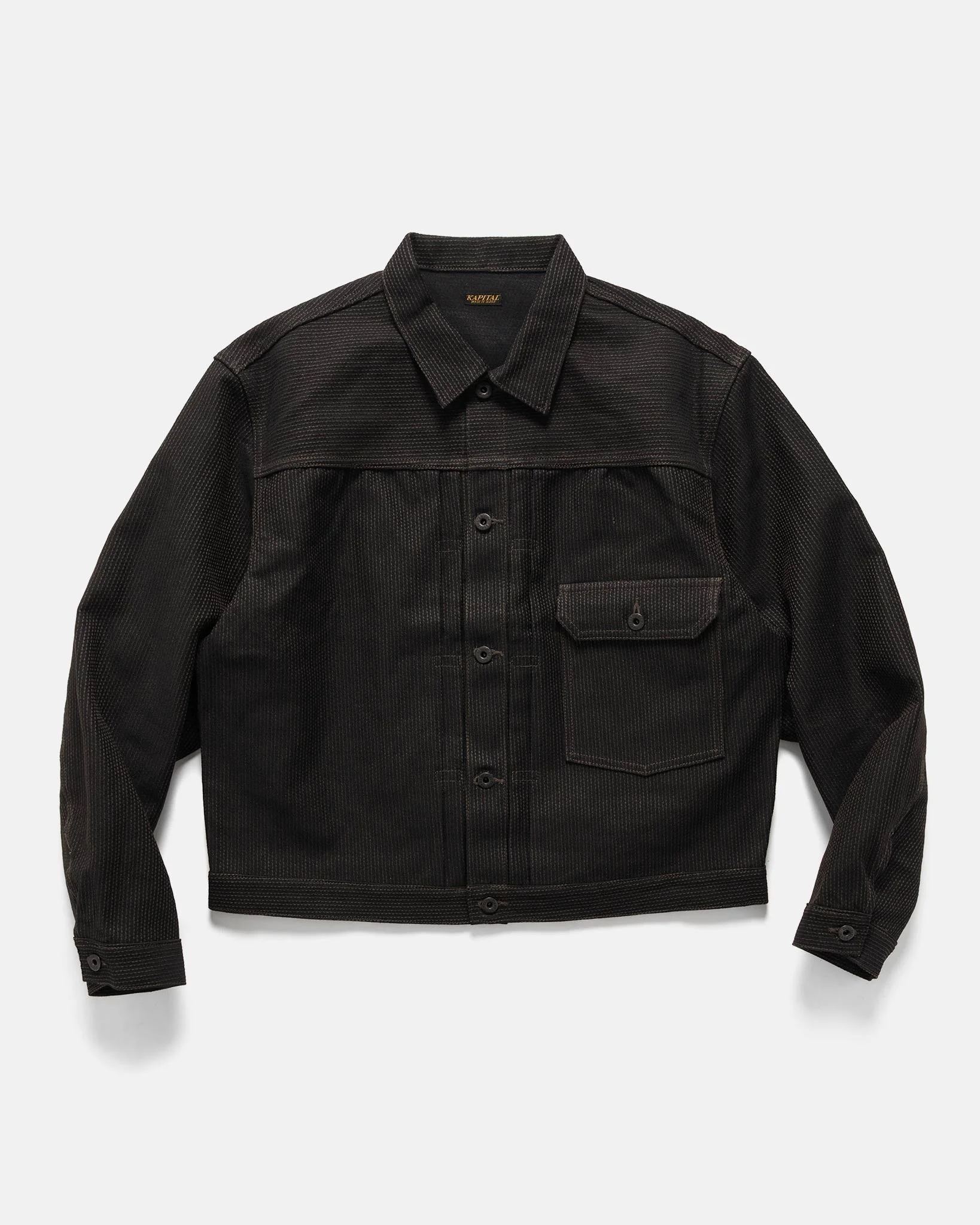 CENTURY DENIM No.9 1ST JKT N95 Black - 1