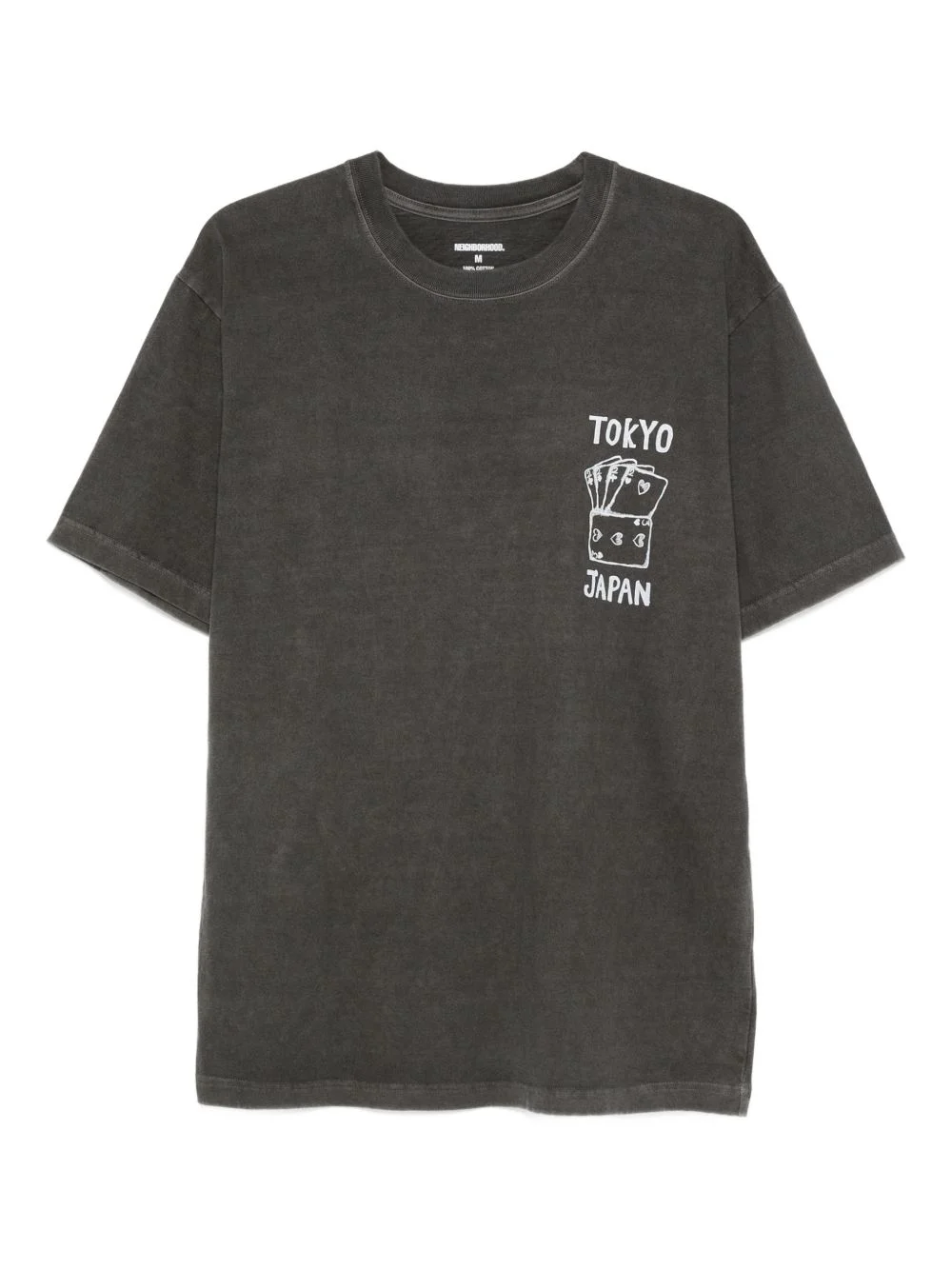 graphic-print round-neck T-shirt - 1