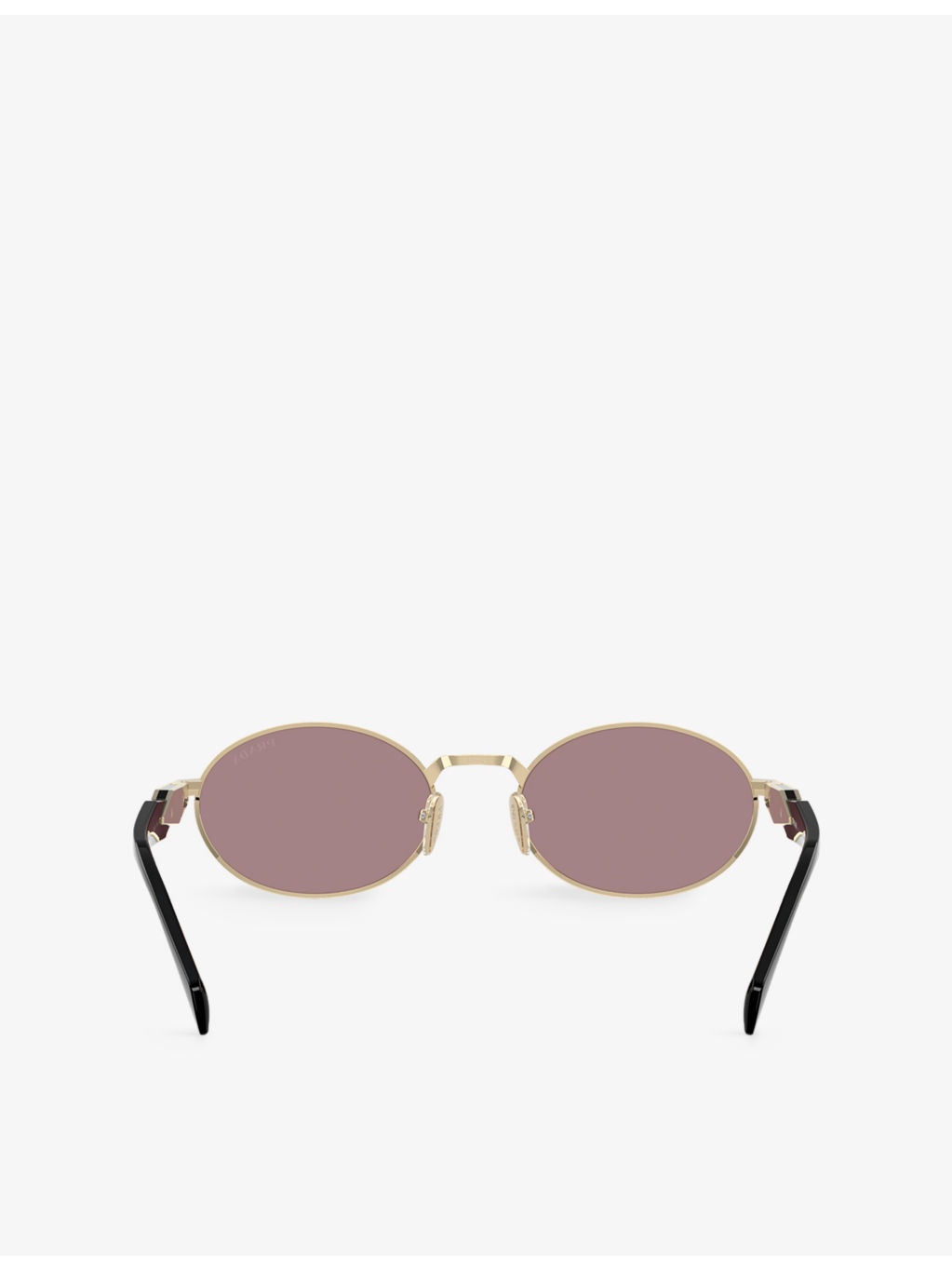 PR 65ZS oval-frame metal sunglasses - 4