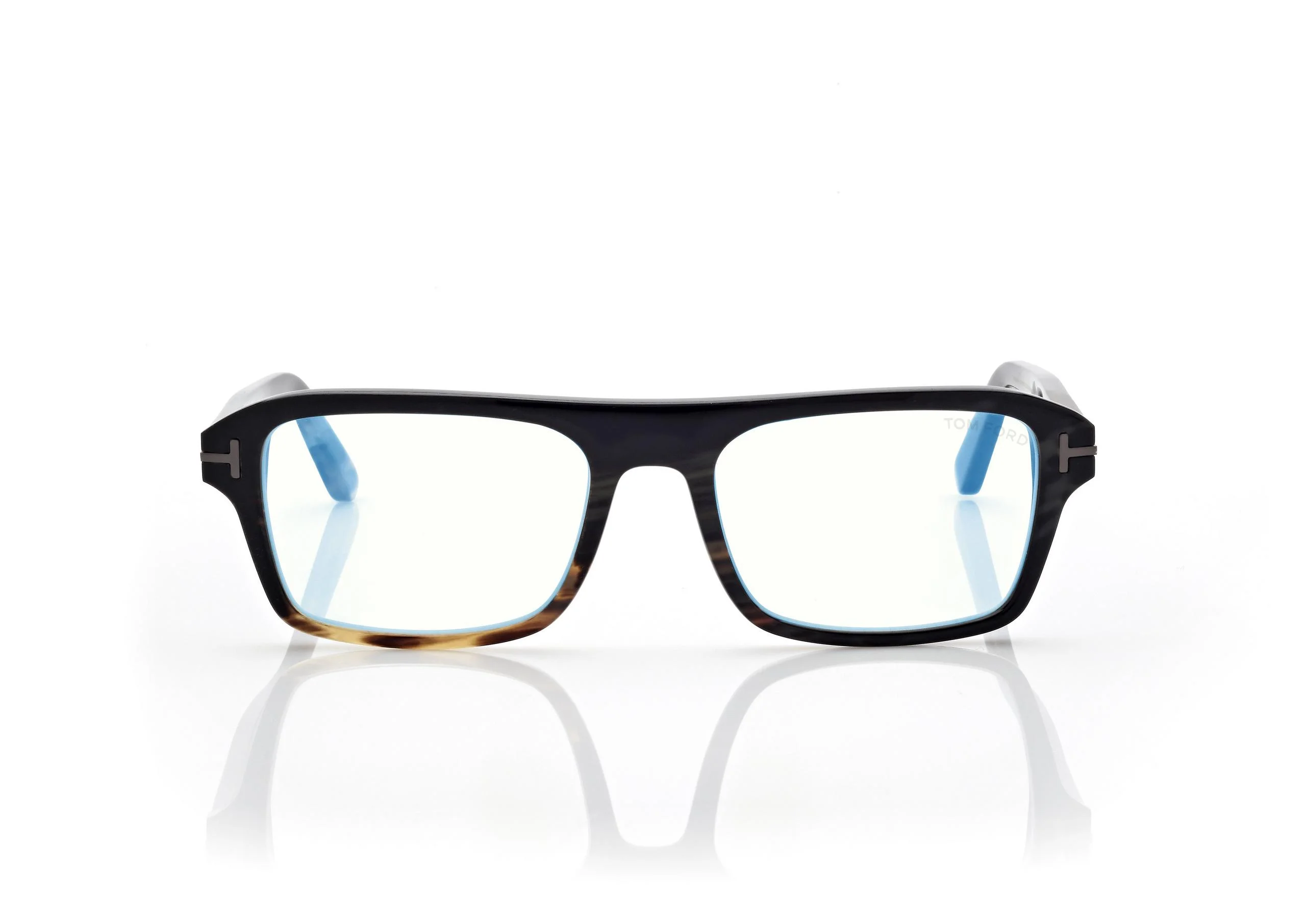HORN RECTANGULAR BLUE BLOCK OPTICALS - 1