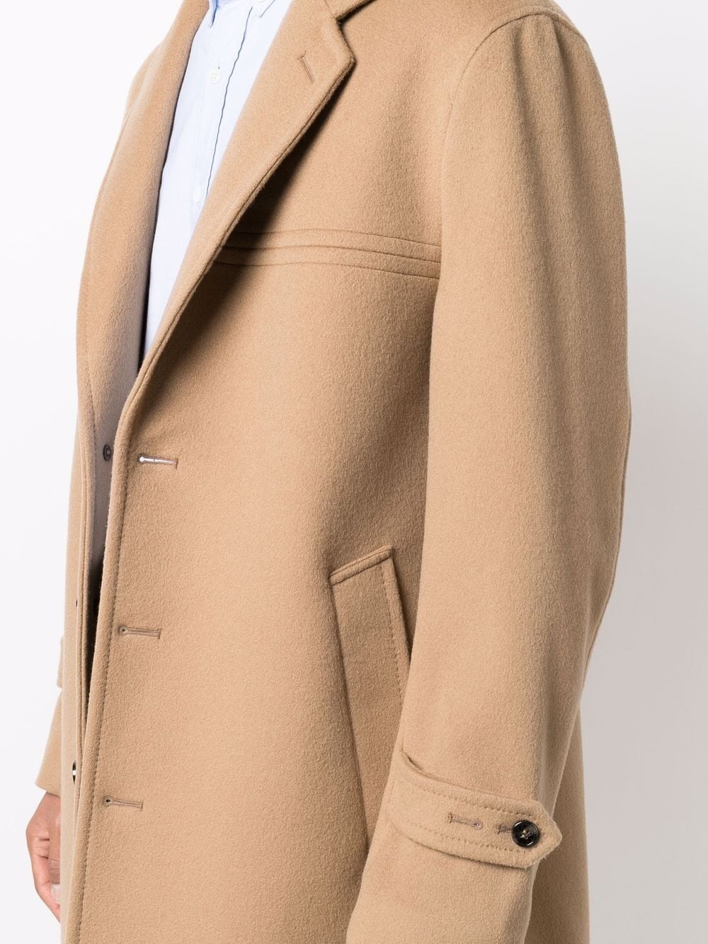 BIRKHILL wool-cashmere coat - 10