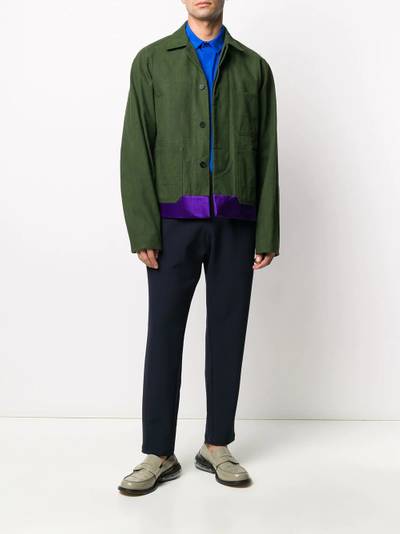 Haider Ackermann long sleeved shirt outlook