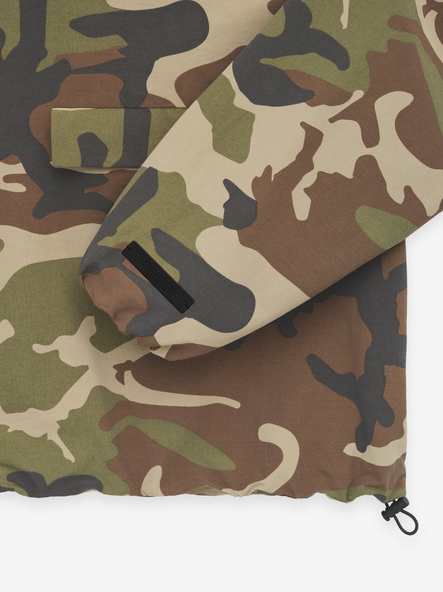 Military Nylon Hooded Anorak - 4