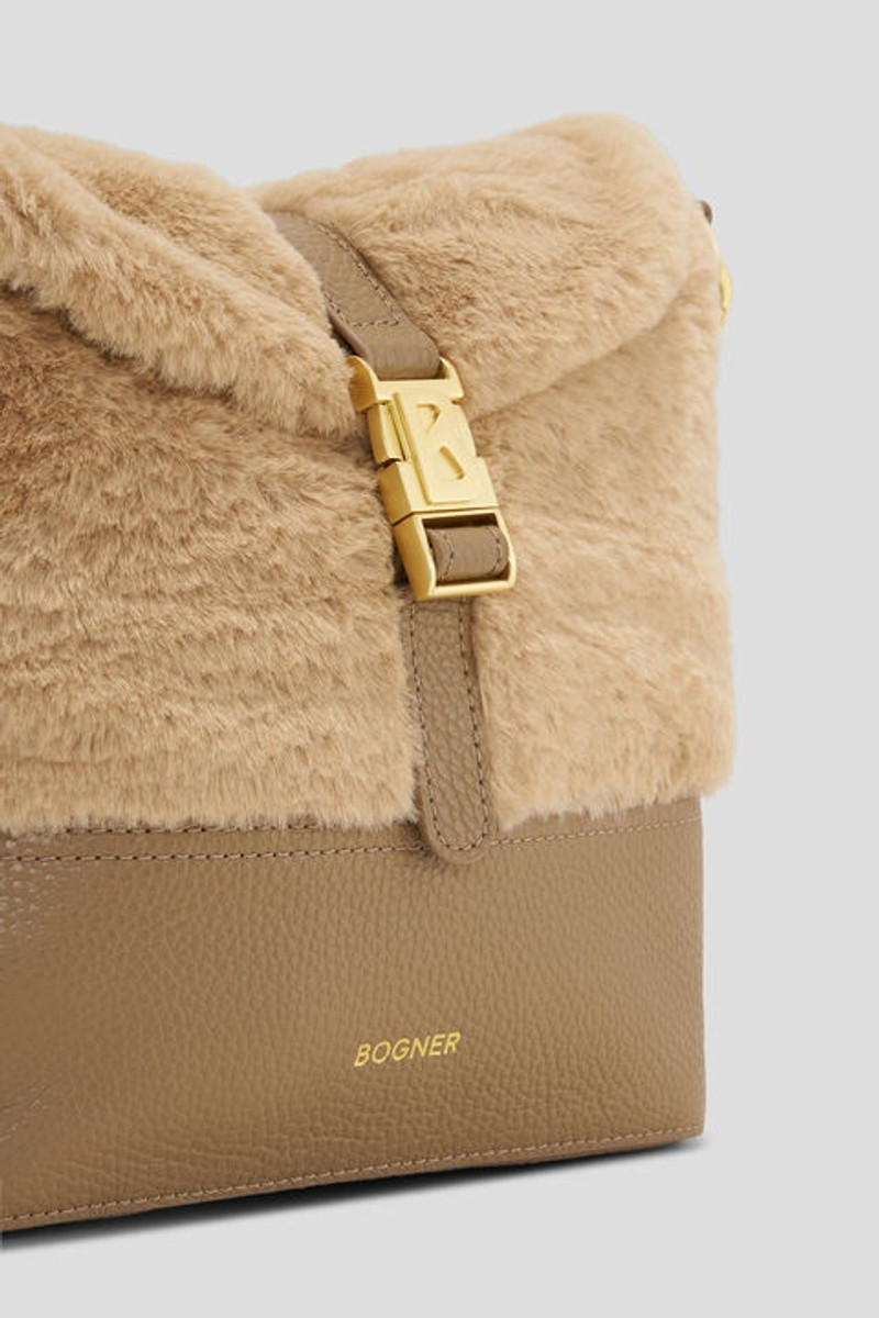 Mogno Neve Elise hobo bag in Camel 6