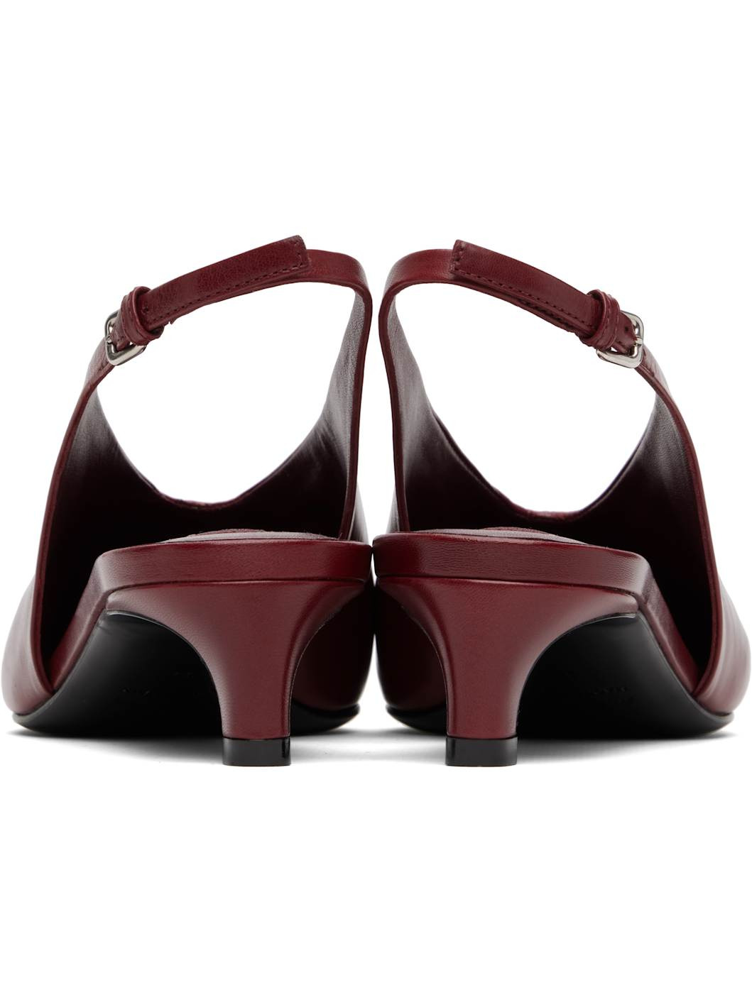 Red Slingback Heels - 2