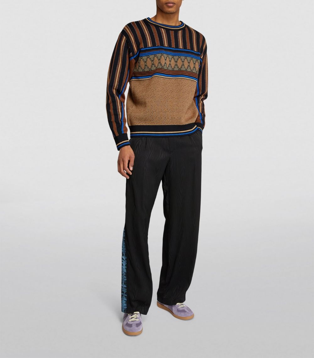 Wool Patterned Sweater - 2